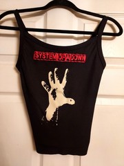 System of a Down cropped tank top system of a down crop top soad Shirt Hand Self