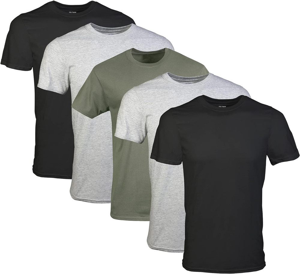 Men’S Crew T-Shirts, Multipack, Style G1100