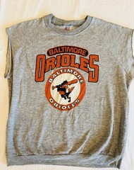 True Vintage 1970’s Baltimore Orioles MLB Baseball T Shirt Size XL Made In USA