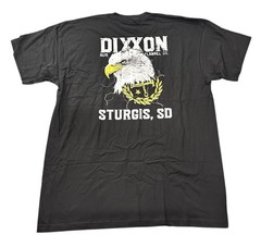 NEW Dixxon Flannel Mens Sturgis Let Freedom Caw Eagle SS T-Shirt Black Size 3XL