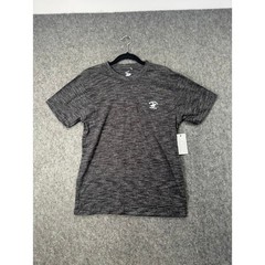 Beverly Hills Polo Club Mens Small Black Marled Loungewear T-Shirt MBLT08ST3 NEW