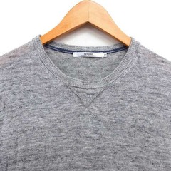 JOURNAL STANDARD relume Summer knit cut and sew Tshirt crew neck melange ribbed