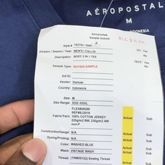 Aeropostale Shirt Mens Medium Blue East Coast 2 In 1 Long Sleeve Tee Tagless