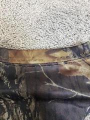Mossy Oak FieldStaff Shirt Mens M Green Camouflage Tee Top Tagless Polyester