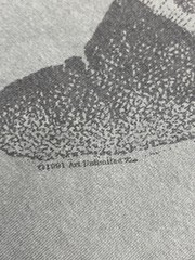 90s Animal Foot Prints Shirt Men Sz Large AOP Queen Helmina Park Double Nature
