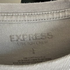 Express Light Gray Men’s Short Sleeve Tee