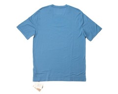 Fedeli $207 NWT Blue Extreme Giza Organic Cotton Short Sleeve T-Shirt (50 IT) M