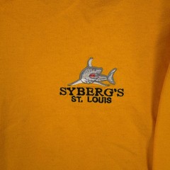 HIGH 5 SPORTSWEAR Men’s Yellow XL Mock Neck Long Sleeve T-Shirt Syberg’s