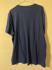 Banana Republic eco tee shirt, mens size XL, blue, road bike