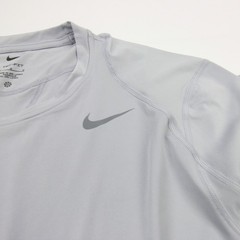 Nike Pro Dri-Fit Short Sleeve Shirt Men’s Gray Used L