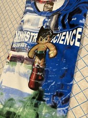 Astro boy AOP T-Shirt Large TEZUKA 3D Hologram 175/105 19.5×26