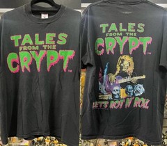Tales From The Crypt Movie 90s Rare Design 2 sided Black T shirt Men Women