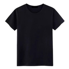 Universal Men’s Polyester Fiber Plain Crew Neck Tee Short Sleeves T-Shirt M-5XL