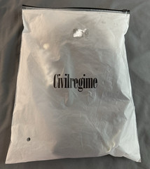 Civil Regime Classic Tee Grim Reaper Flame Dove NWT L