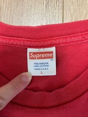 Supreme Street Scene Tee FW10 Red Size Large T-Shirt Skateboarding Rare Used