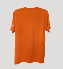 Ebay Logo T-Shirt Mens 2XL Orange Short Sleeve 100% Cotton Casual Tee