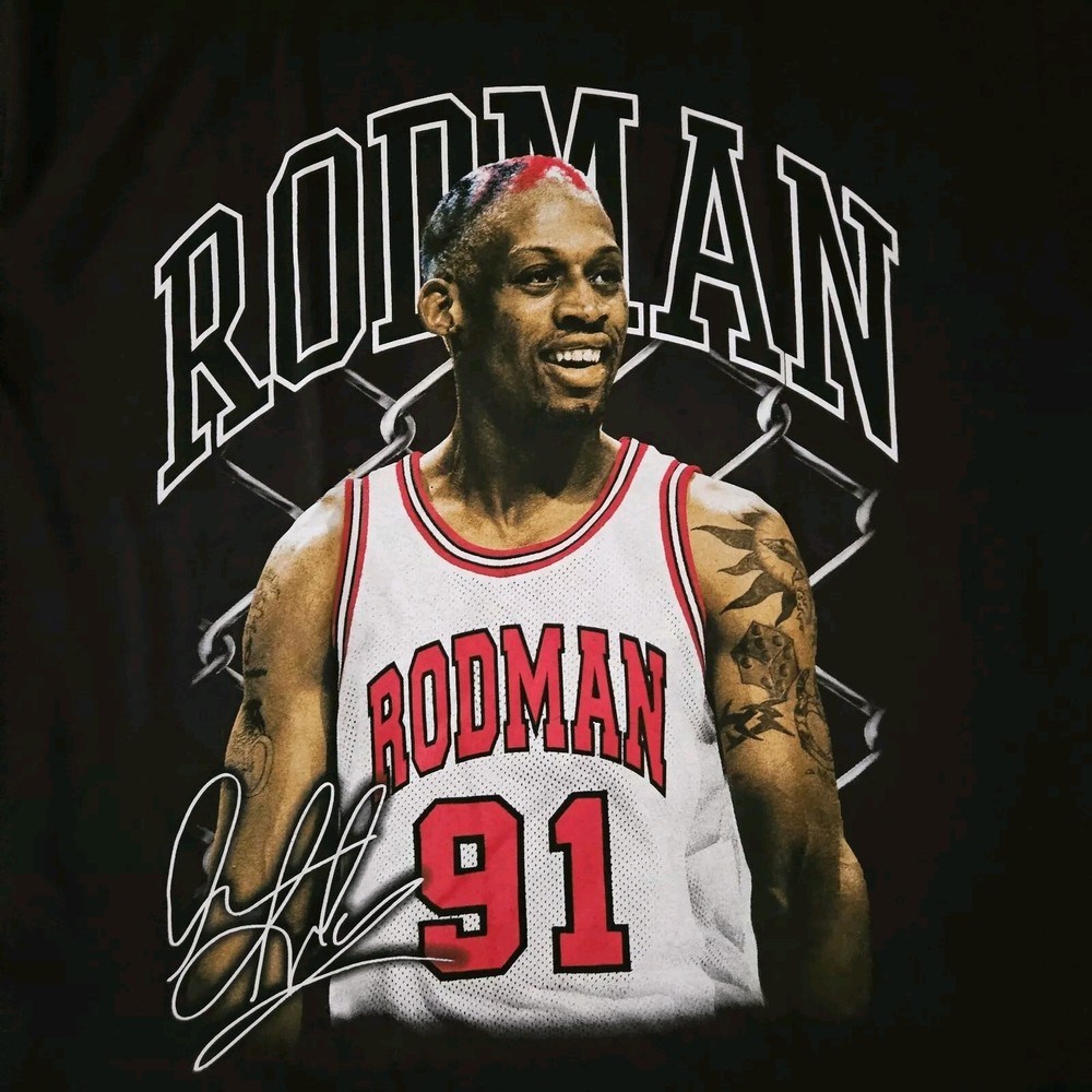FREE SAME DAY SHIPPING New DENNIS RODMAN The Worm Shirt Size Medium