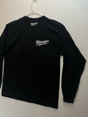 Milwaukee Black Long-Sleeve T-Shirt (New Condition) M18 Heavy Duty Power Tools
