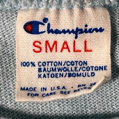 Vintage Champion Shirt Adult Extra Extra Small Single Stitch Mens 80s Sports