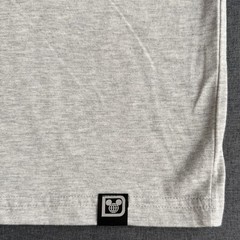 Walt Disney World Mens T Shirt Small Grey Marl Retro Disney Logo Chest 40″