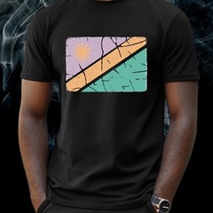 Mens Namibia Motif Cotton T-Shirt Size S to 5XL
