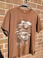 Delta Pro Weight Men’s Medium American Classic Truck Brown T-Shirt
