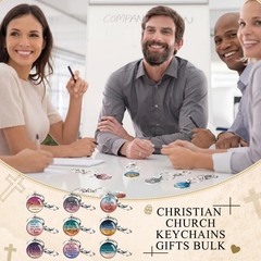 Christian Keychain Bulk Bible Verse Religious Scripture Quote Inspirational K…