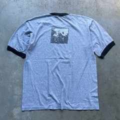 Rare Vintage DC Talk Promo T-Shirt Ringer Gray Men’s Large Christian Rap Hip-Hop