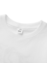 Niepce Japanese Streetwear Embroidery T-shirt Blue Phoenix Graphic Tee for Men