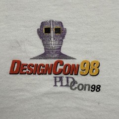 Vintage Tech Art T-Shirt Mens XXL White DesignCon Computer System Bay Area 90s
