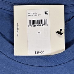 Calvin Klein T-shirt Men’s Classic Crew Style Shirt With Logo Size Medium New