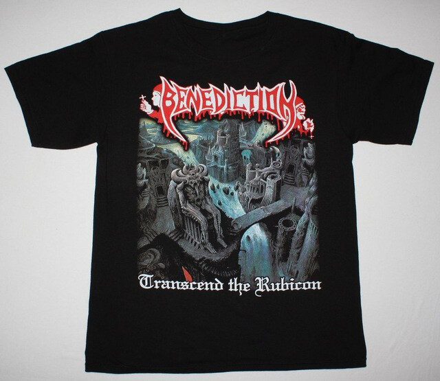 BENEDICTION TRANSCEND THE RUBICON DISMEMBER Black Men S-4XL T-Shirt MO220