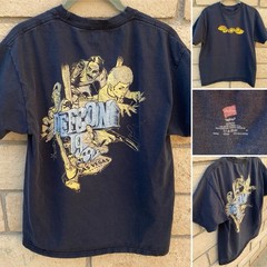 Defcon 19 Fabulous Las Vegas T Shirt Front Back Graphics Worn Has A Fade Size M