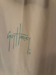 #376 NWT GUY HARVEY FISHING SHIRT MENS LONG SLEEVE UPF 50 GREEN LARGE $50