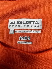 Augusta Sportswear Shirt Mens Small Orange Crush Soda 13 Graphic Tee Jersey