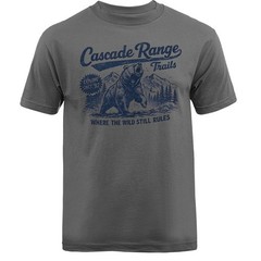 Cascade Range Trails Bear Vintage Outdoor Wildlife Nature T-shirt