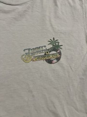Rare Vintage Jimmy Buffett Caribbean Soul Fly Fishing Graphic T Shirt