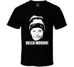 Grumpy Old Men Movie Quote Hello Moron Fan Cool T Shirt