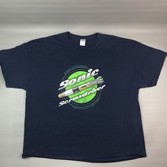Doctor Who Sonic Screwdriver Doctor Recommended Navy Graphic T-Shirt 4XL