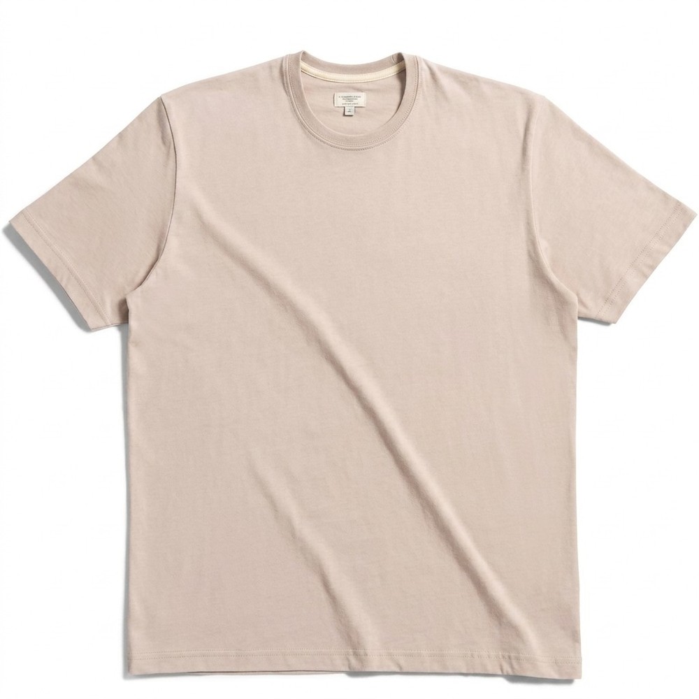 Tomorrow’s Laundry Men’s Essential Tee Mushroom Color Size XL Classic Fit New