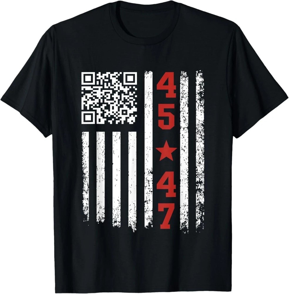 Funny QR President Trump Dance Code T-Shirt
