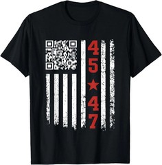 Funny QR President Trump Dance Code T-Shirt