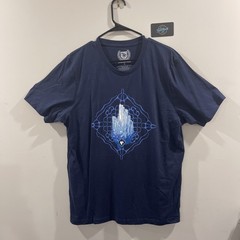 Destiny 2 Beyond Light Triumph T-Shirt Short Sleeve Navy Blue Size XL Bungie NEW