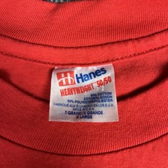 Vintage Men’s Hanes Heavyweight 50/50 XL USA Pop Art Graphic Single Stitch