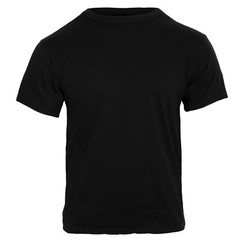 T-Shirt Variety 5 Pack All Five Solid Color 100% Cotton Short Sleeve Tees