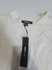 NovaMen White Asymmetrical Hem Tee XL – Urban Fashion With Tags