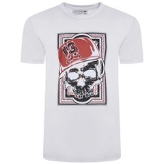 Men’s 5 Pack Printed T-Shirt 100% Cotton Heavy Blend Tees Stretchy Tops XS – 2XL