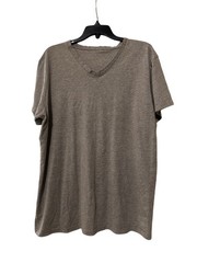 BCG T-shirt Men’s Size X -Large Gray v-neck short sleeves cotton casual top