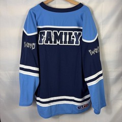 TWIZTID FREEK SHOW FAMILY Light Blue Dark BLUE AK HOCKEY JERSEY SIZE Large/XL