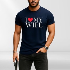 I Love My Girlfriend T-Shirt Gift Joke Mens Birthday Gift Top Tee Valentines Day